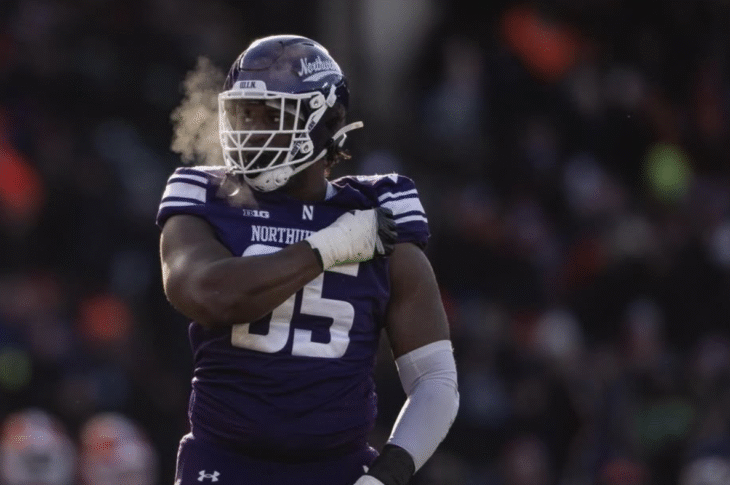 Get to know Najee Story, the dynamic DL from Northwestern. Discover his stats and what drives his competitive spirit.